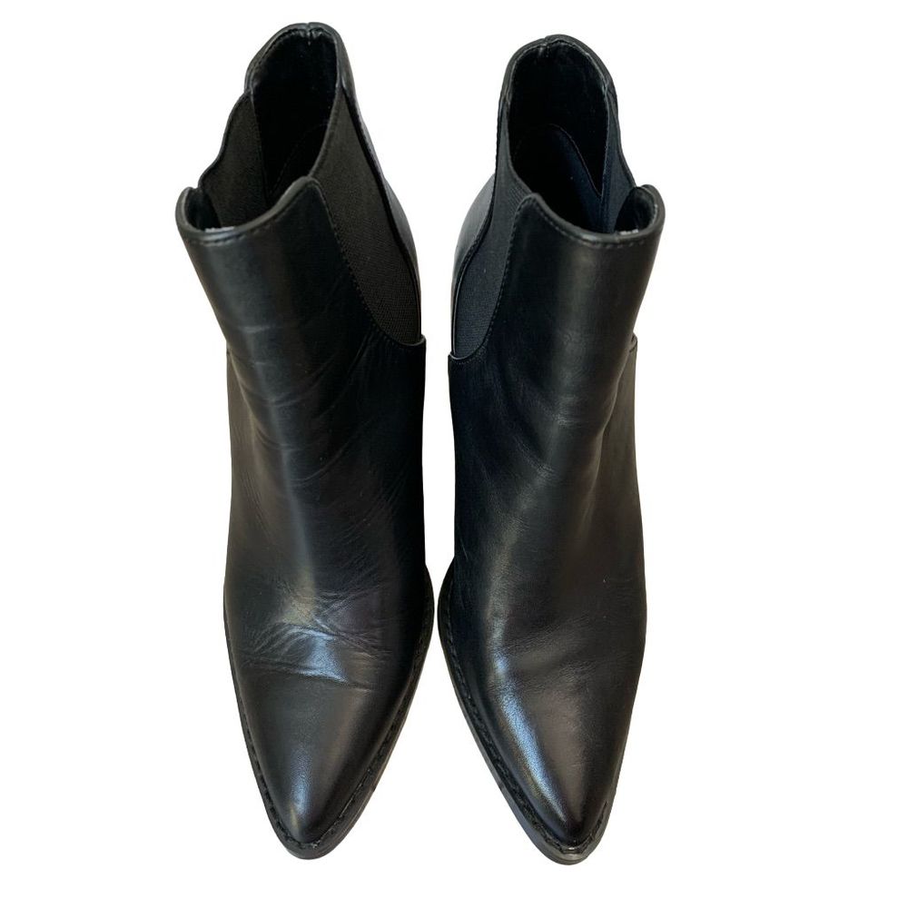 BP Nordstrom black Lex Leather Ankle Booties - Picture 8 of 11